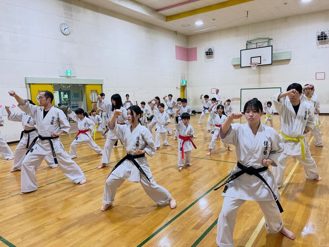 26.5.8発寒教室　空手道住吉塾