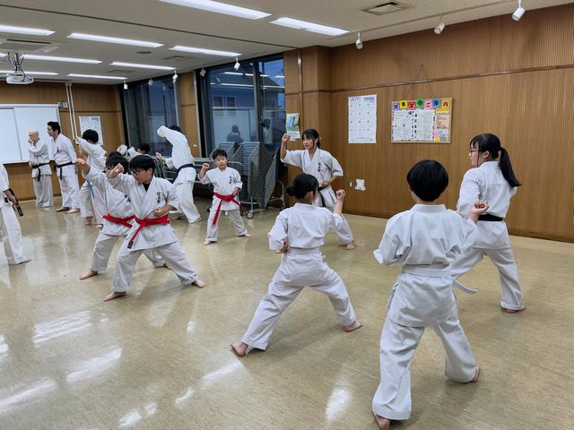 26.6.25手稲教室　空手道住吉塾