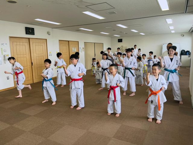 26.7.12屯田教室　空手道住吉塾