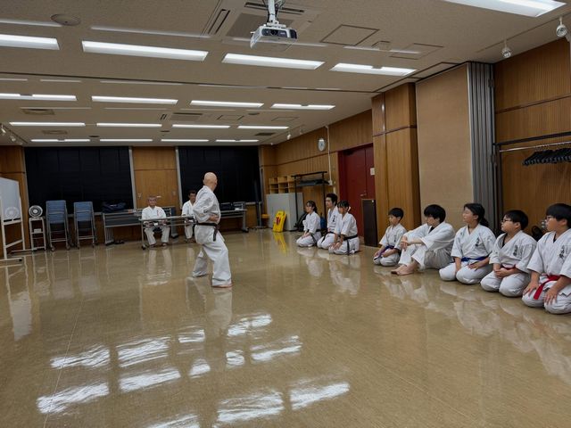 26.7.23手稲教室　空手道住吉塾