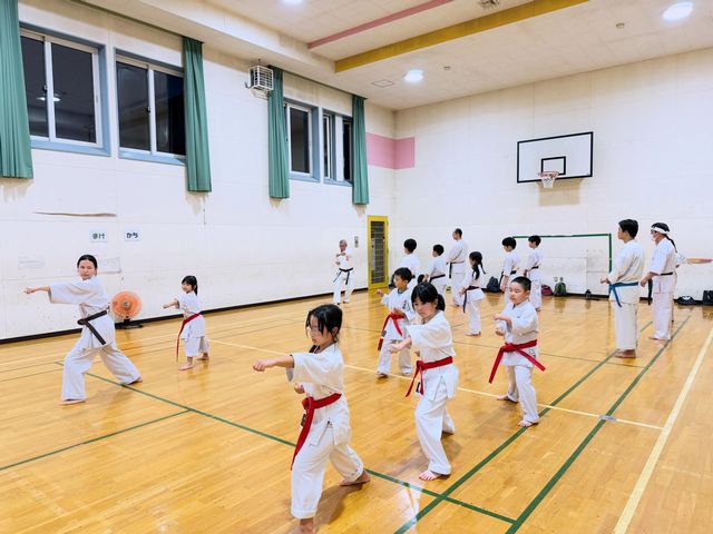 26.8.7発寒教室　空手道住吉塾