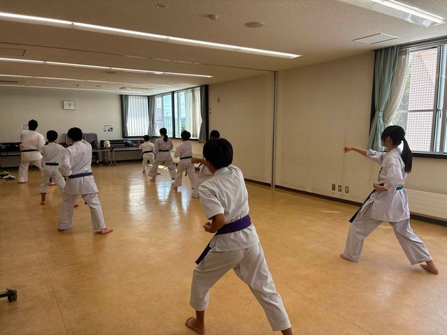 26.8.23新琴似・新川教室　空手道住吉塾
