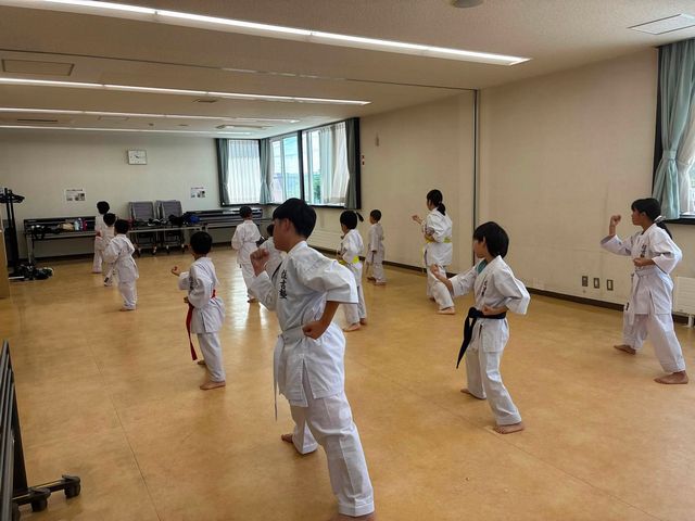 26.8.23新琴似・新川教室　空手道住吉塾