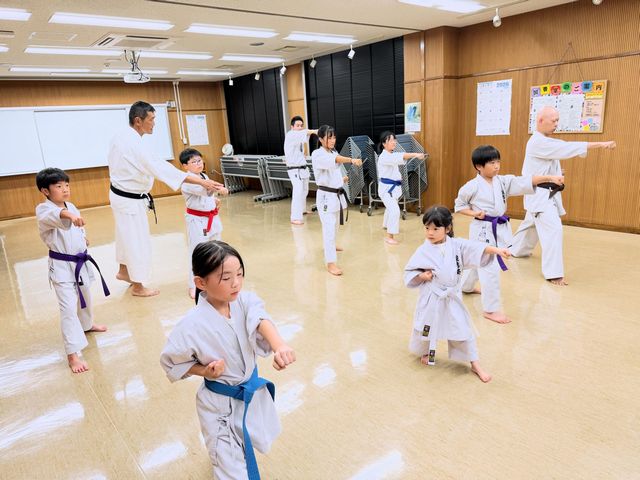 26.8.27手稲教室　空手道住吉塾