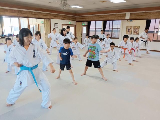 26.8.22八軒教室　空手道住吉塾