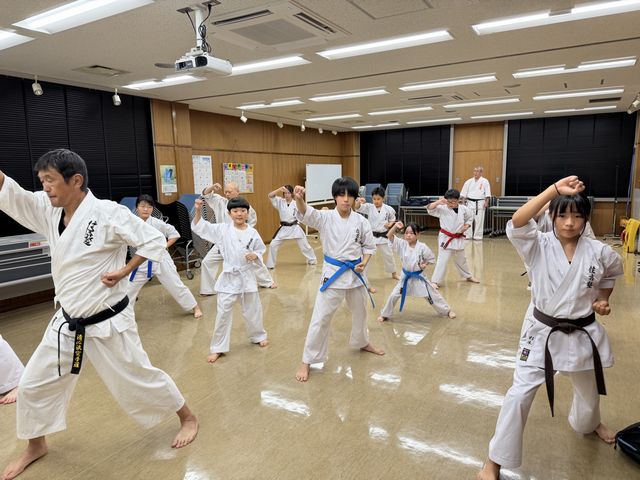 26.8.20手稲教室　空手道住吉塾