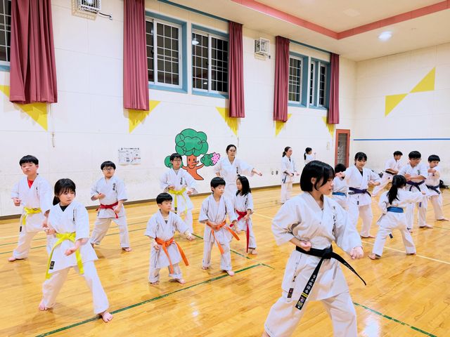 26.10.21新発寒教室　空手道住吉塾