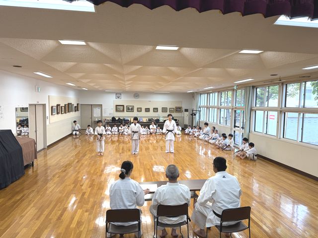26.10.24宮の沢教室　空手道住吉塾